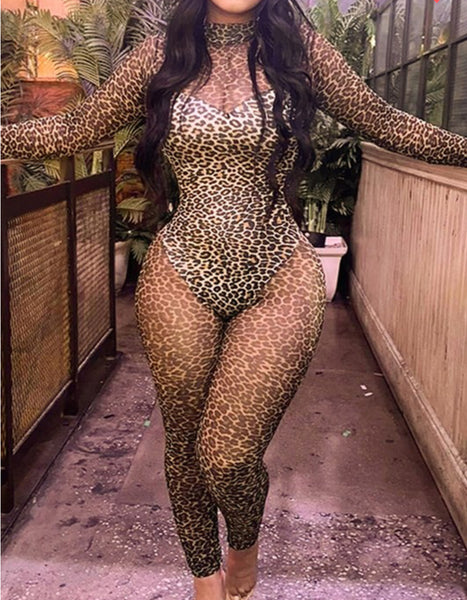 Leopard print Jumpsuit