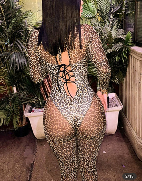 Leopard print Jumpsuit