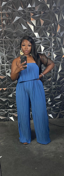 Tube Jumpsuit (Blue)