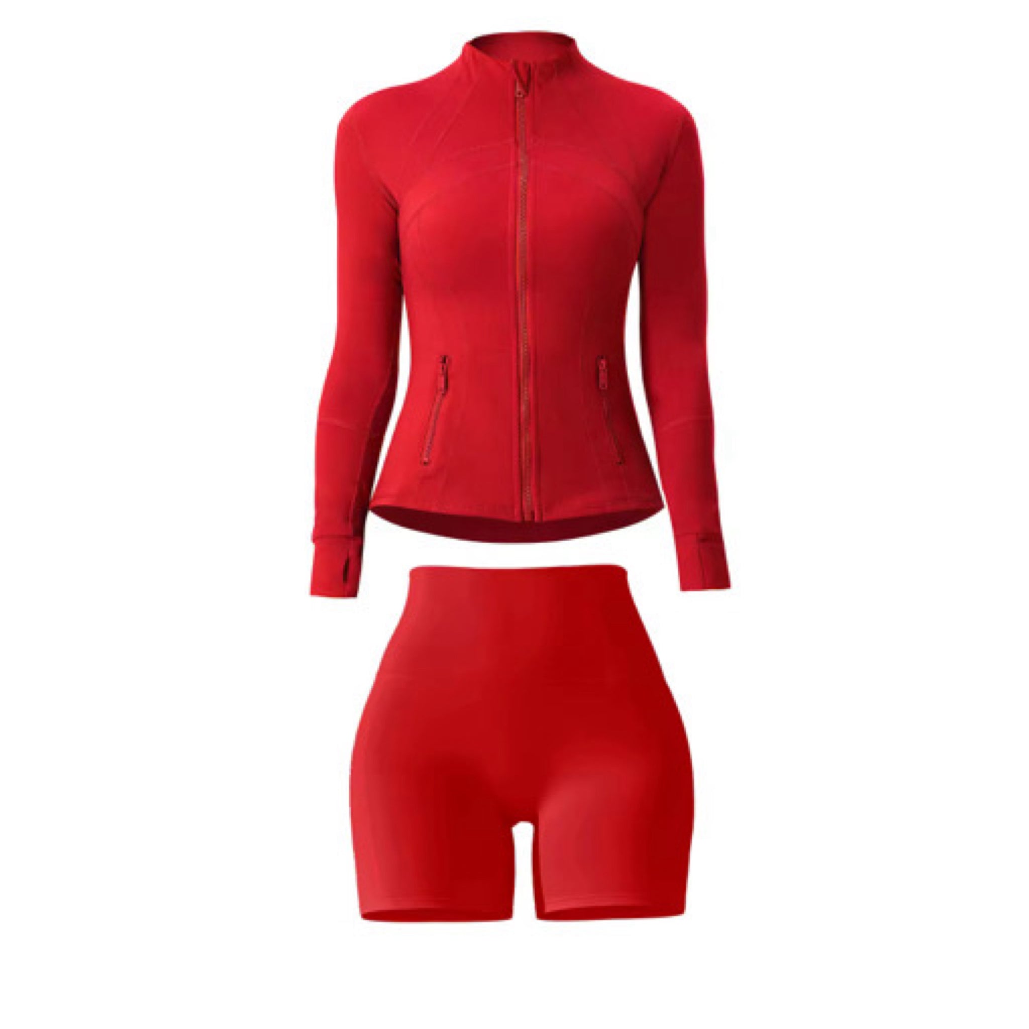Spring Lulu Short set (Red)
